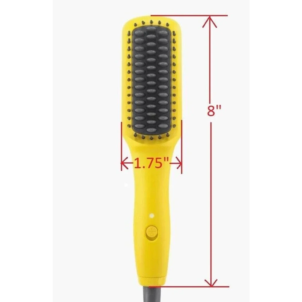 Drybar The Baby Brush Crush Heated Straightening Brush Travel Hair Straightener - Picture 3 of 10
